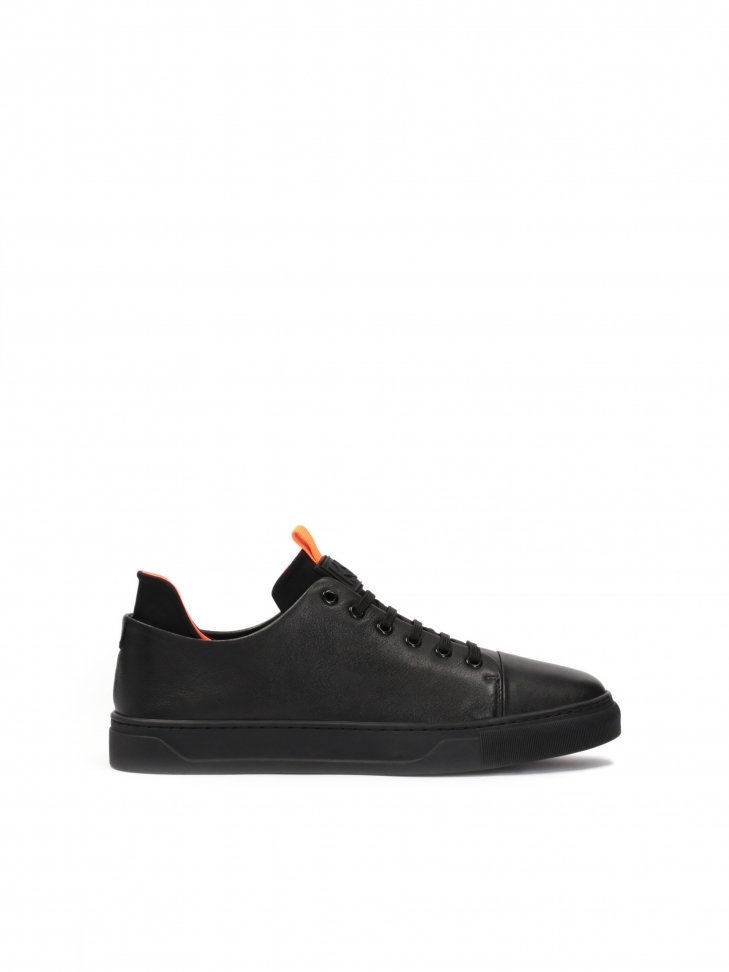 Men's black sneakers