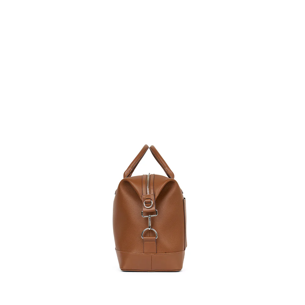 The Mae - Small Affogato Vegan Leather Travel Bag