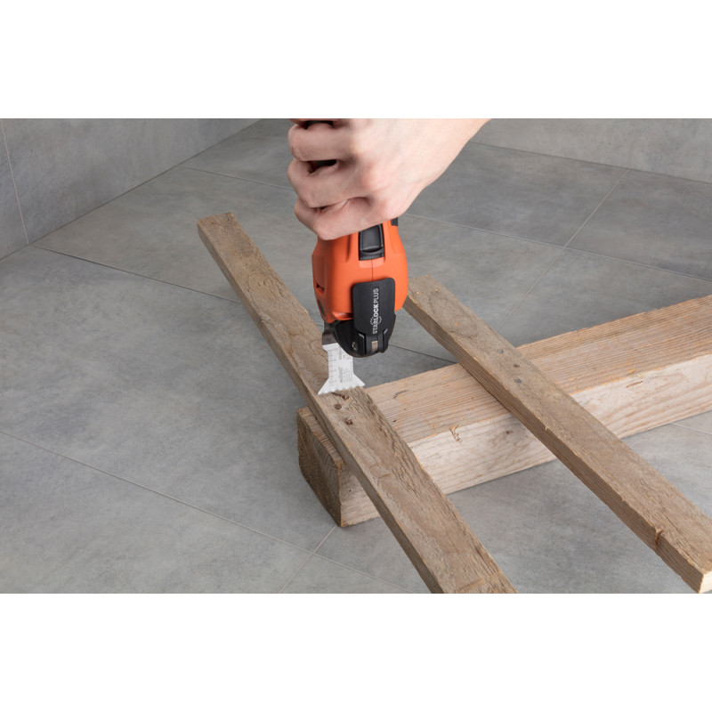 Lame de scie plongeante Starlock BIM pour bois et métaux non-ferreux 44 mm WOLFCRAFT