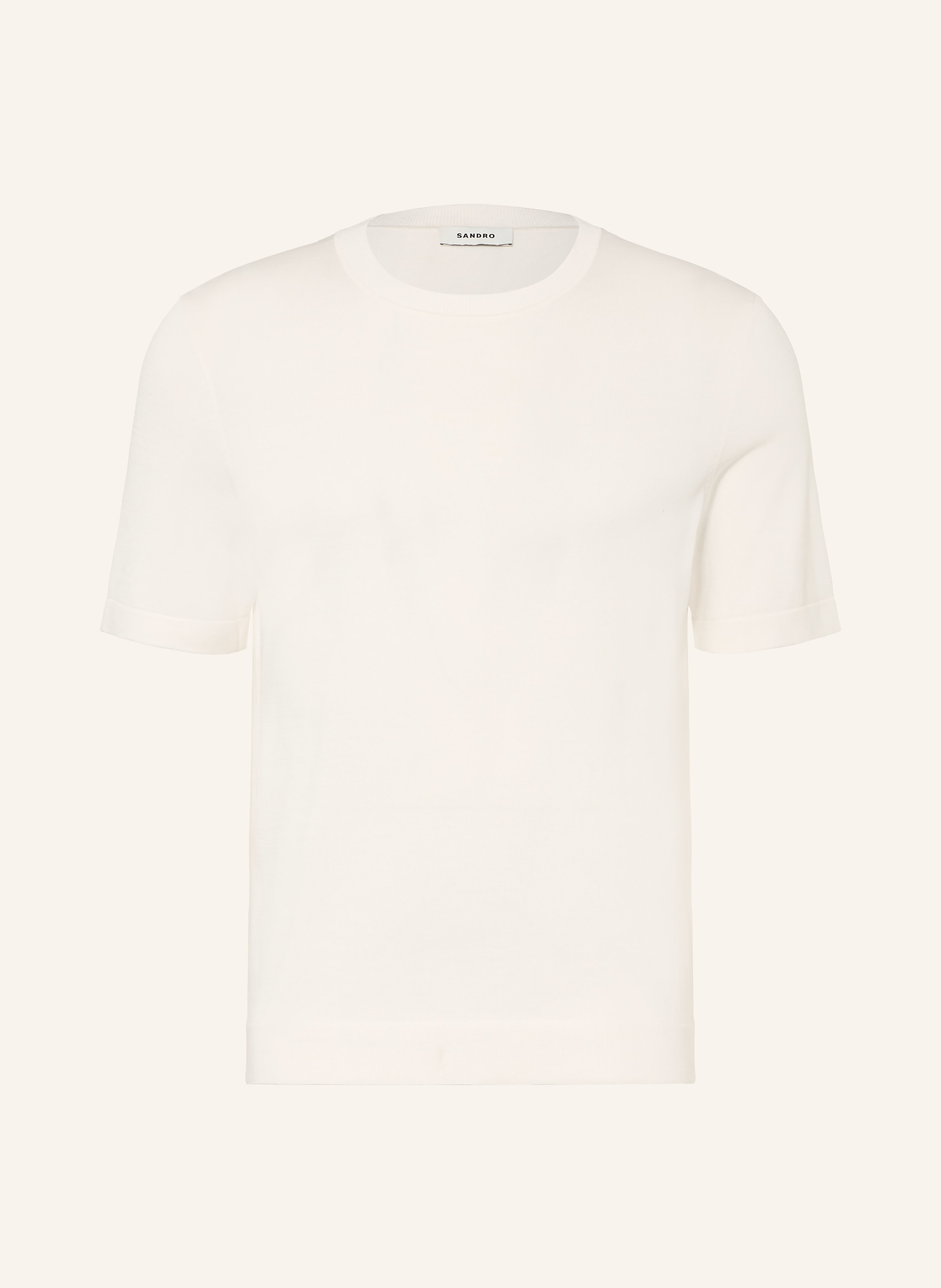 SANDRO Strickshirt mit Seide