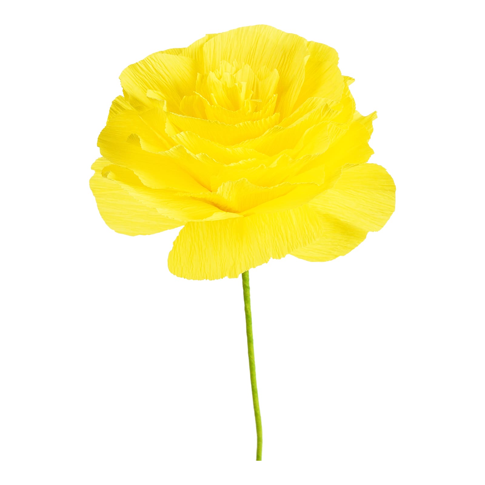 Papierblume Gelb,L 400 mm