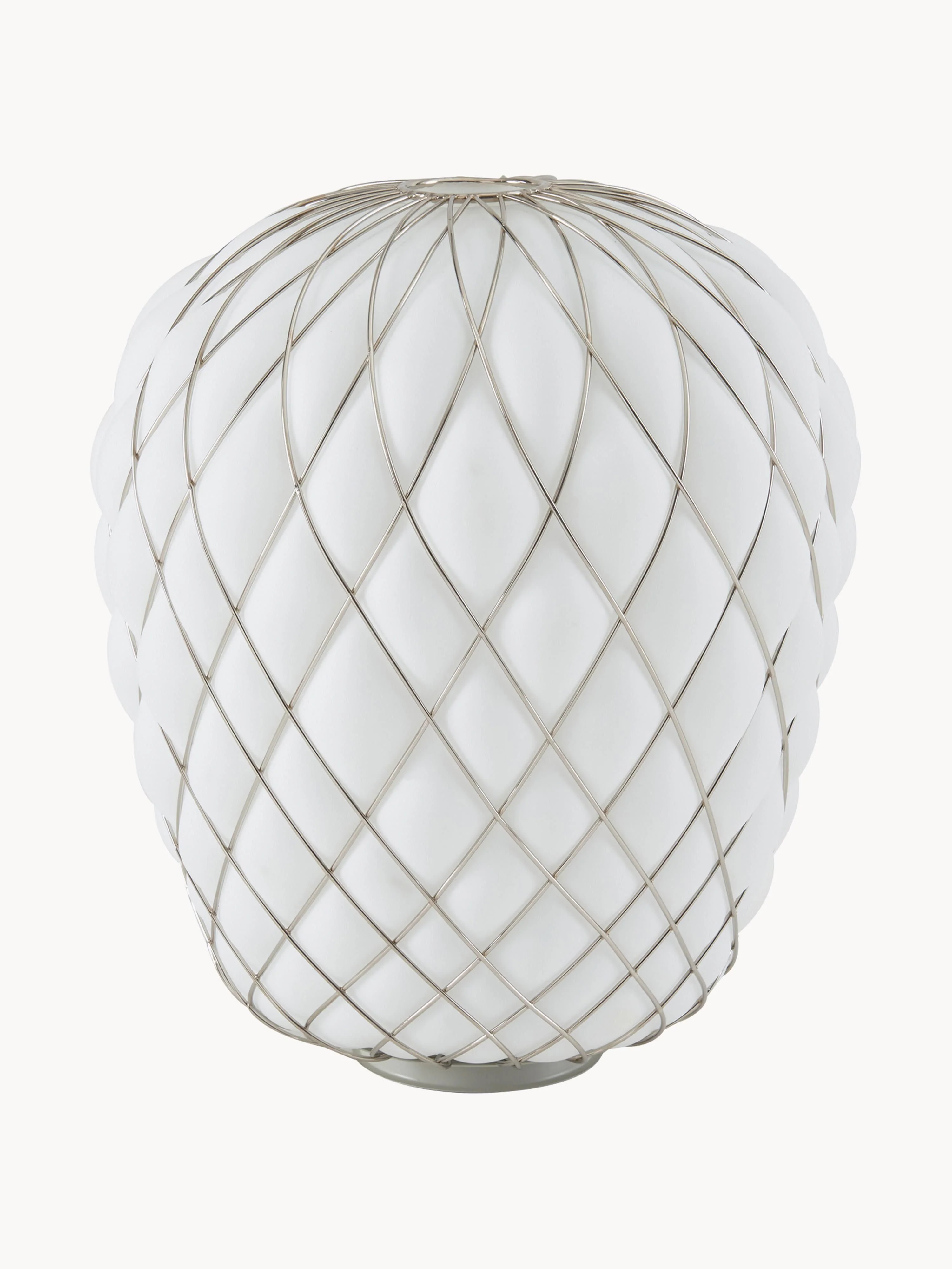 Große dimmbare Tischlampe Pinecone, handgefertigt