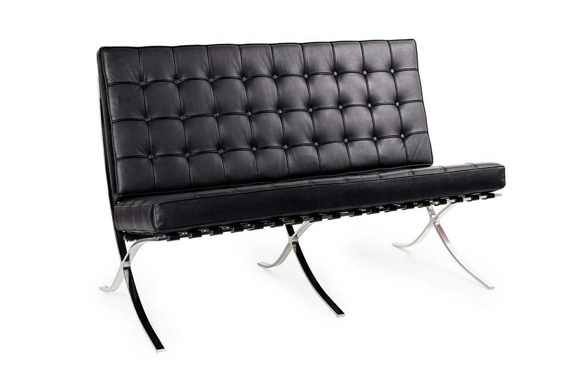 Sofa dwuosobowa BARCELON PRESTIGE PLUS czarna
