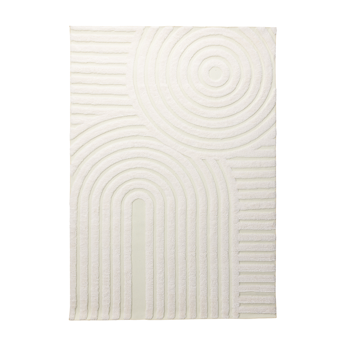 Nest living Linnea Vloerkleed 230 x 160 cm - Gebroken Wit