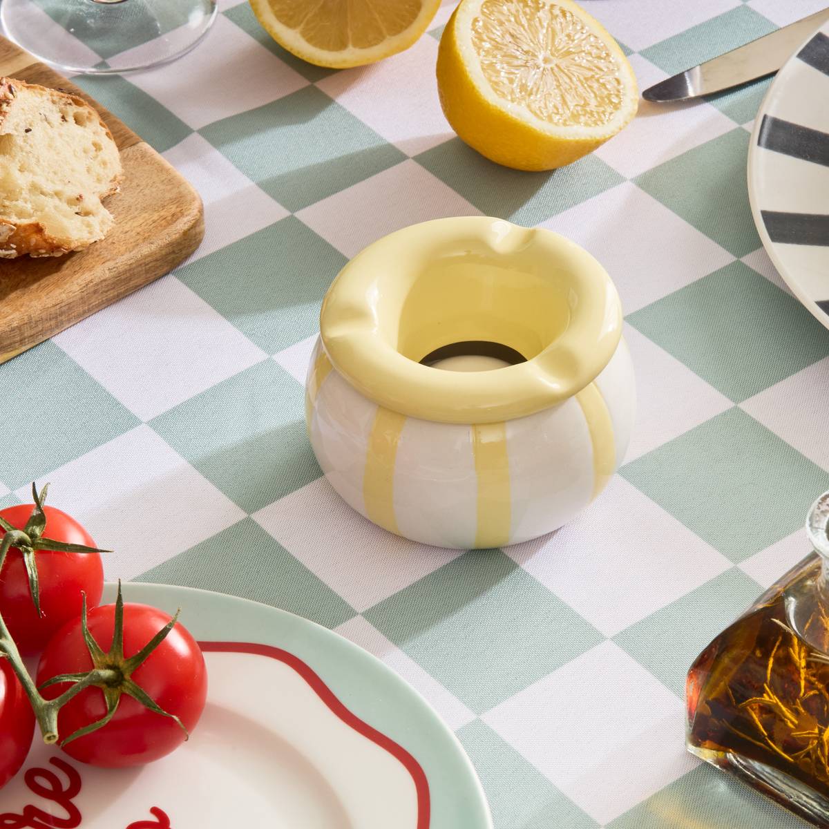 Ashtray "Della pasta" Various colors, D.9 cm