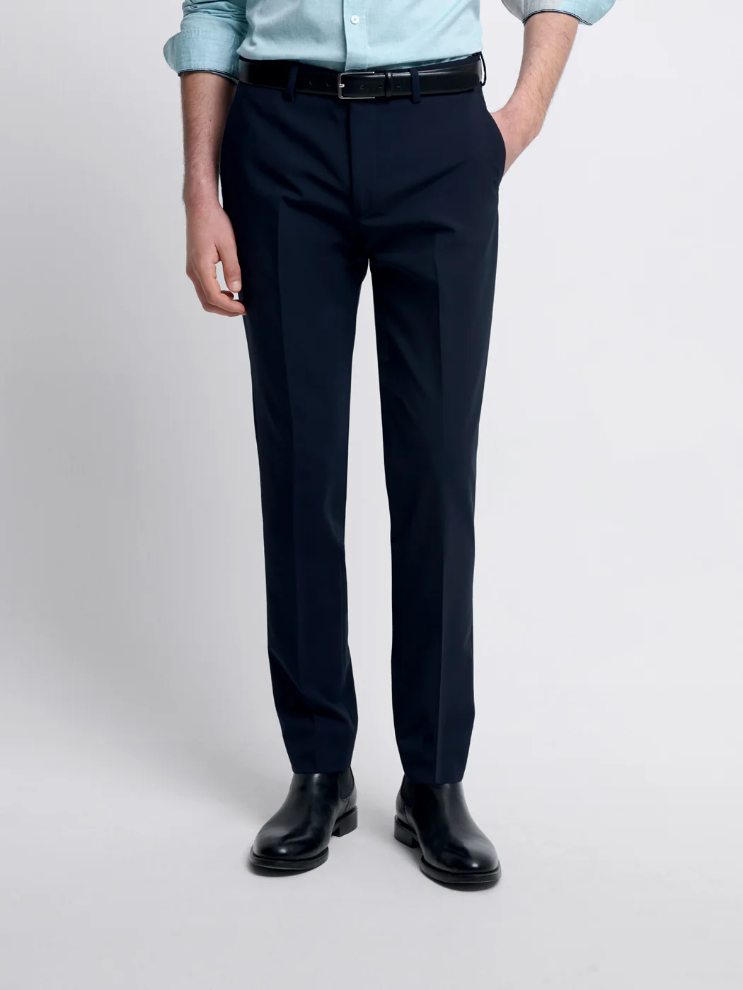 Pantalon de costume extraslim en laine