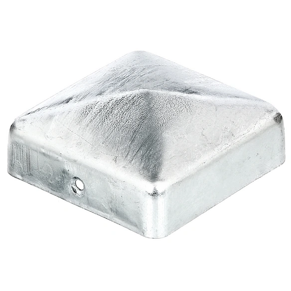 Pfostenkappe, feuerverzinkt, LxBxH: 70x70x33,5 mm