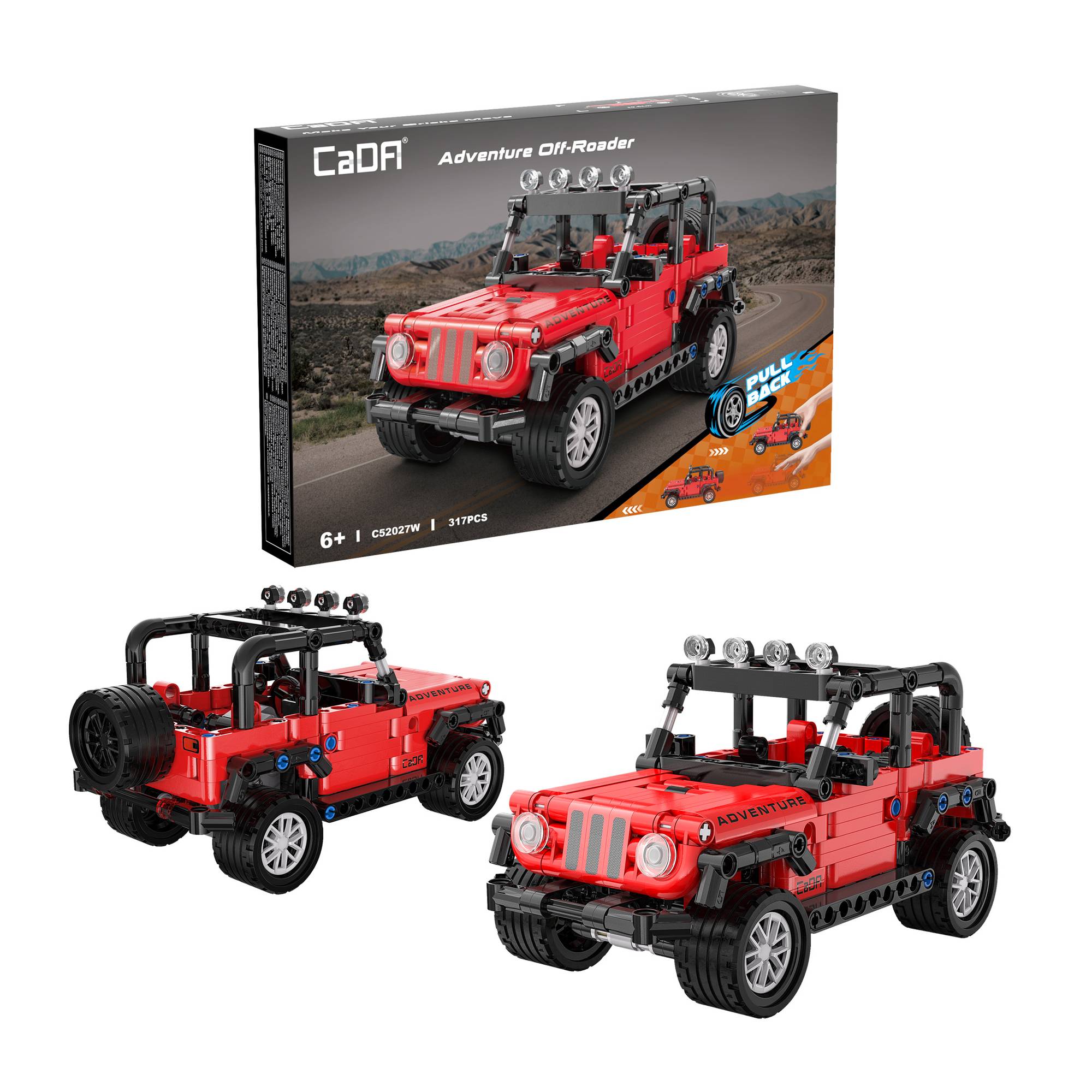 CaDA Adventure Off-Roader 317 Pieces