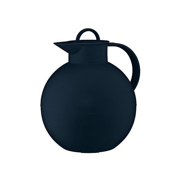 Carafe isotherme 1 litre ronde élégante Kugel Alfi - Bleu Foncé