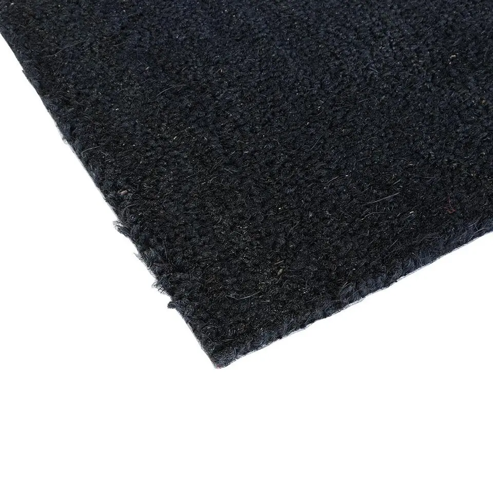 Kokosmat 80x120cm - zwart - 24mm dik