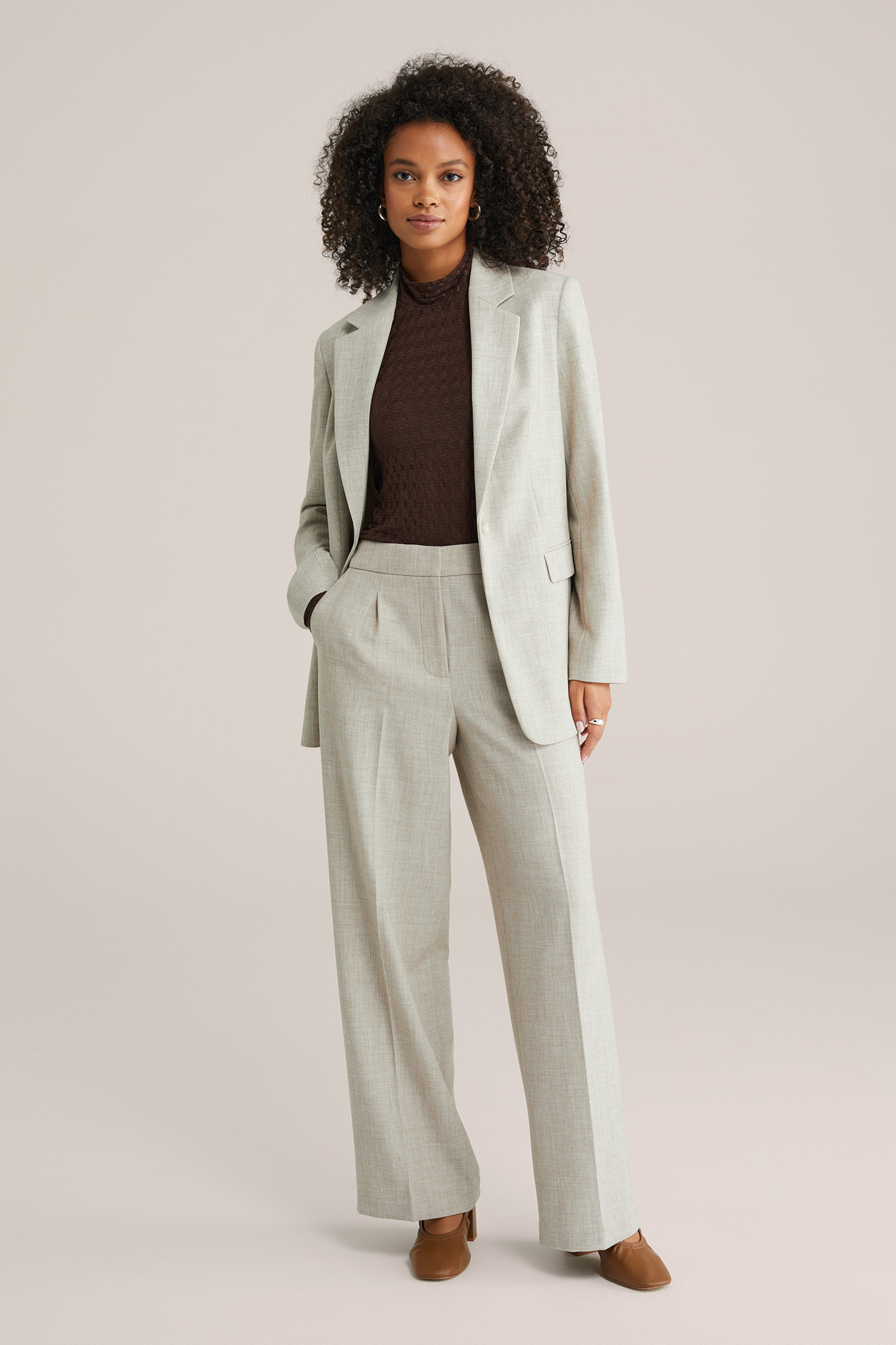 Dames T-shirt met structuur