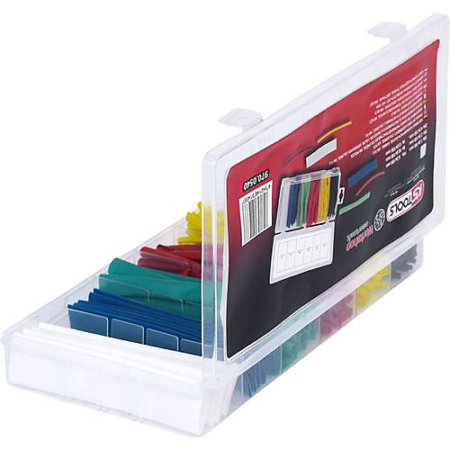 Assortiment de gaines thermo-rétractables, 100 pcs