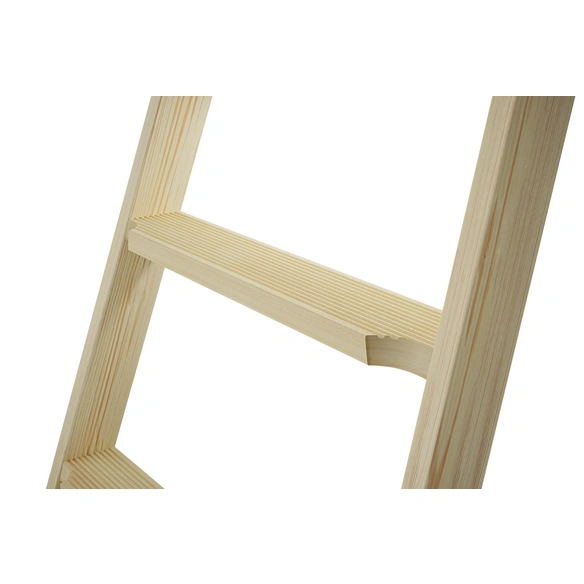 Leiter »H77«, 2 x 5 Stufen, max. Tragfähigkeit 150 kg, Kiefer