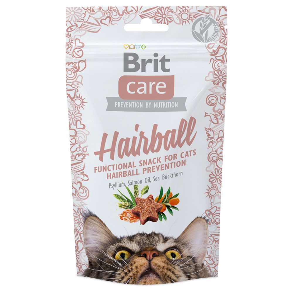 Brit Care Hairball cat snack