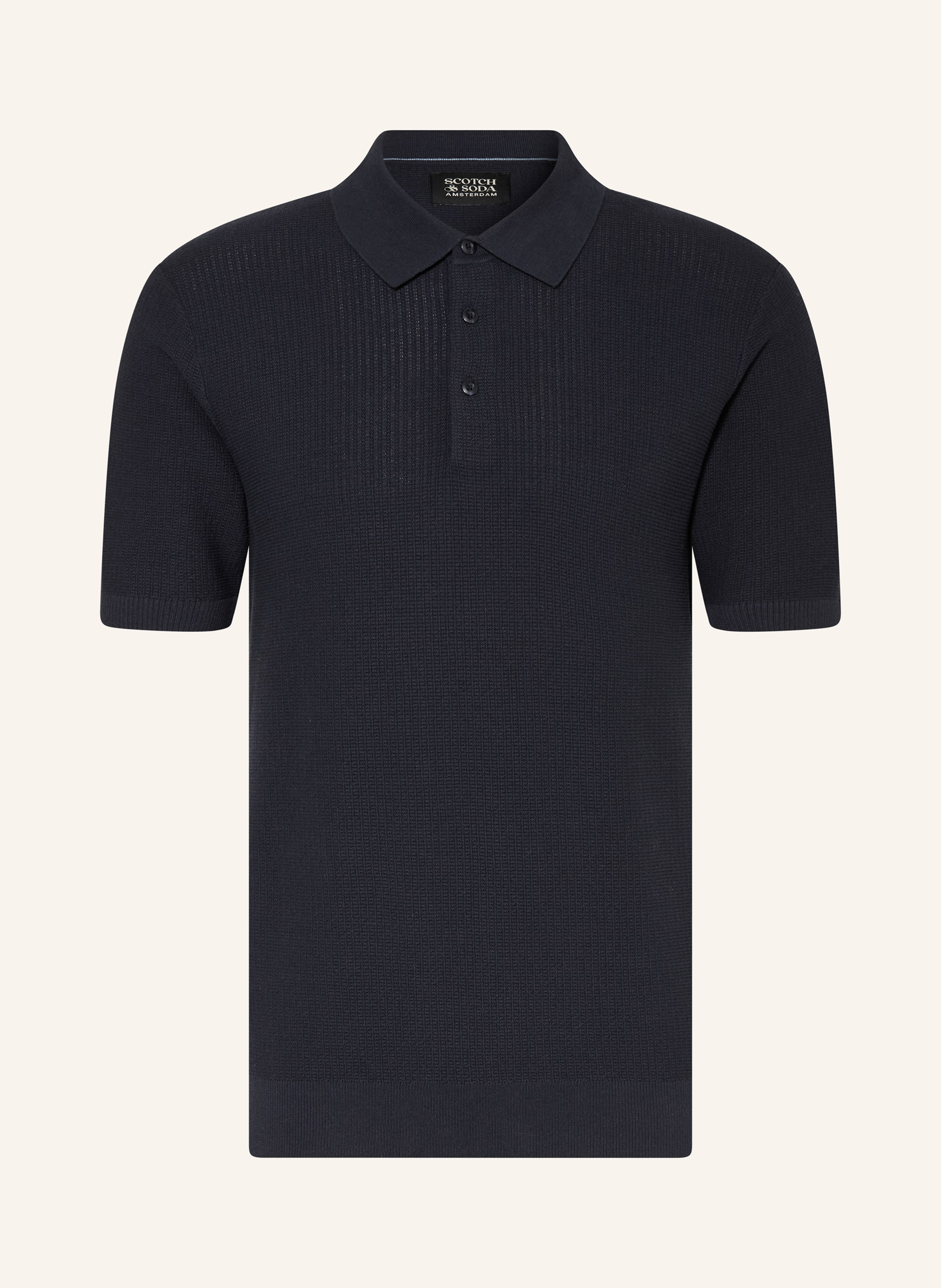 SCOTCH & SODA Strick-Poloshirt