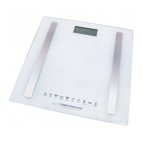 Waga łazienkowa Esperanza B.FIT EBS016W biała 180 kg Bluetooth