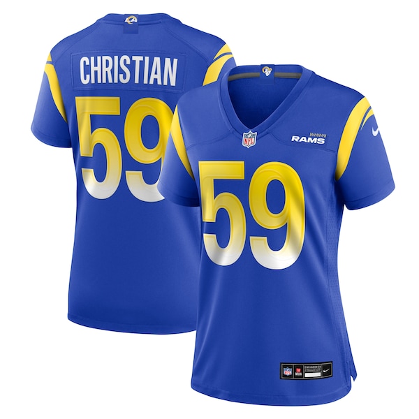 Geron Christian Los Angeles Rams Nike Women's Team Game Jersey -  Royal