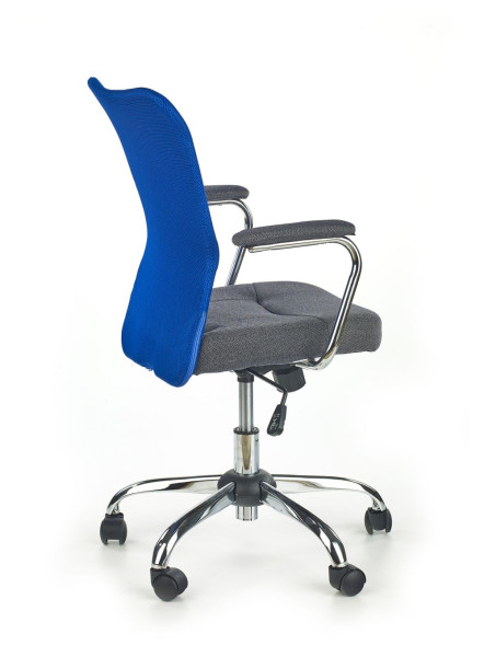 Fotel obrotowy halmar niebieski nowoczesny 95cm