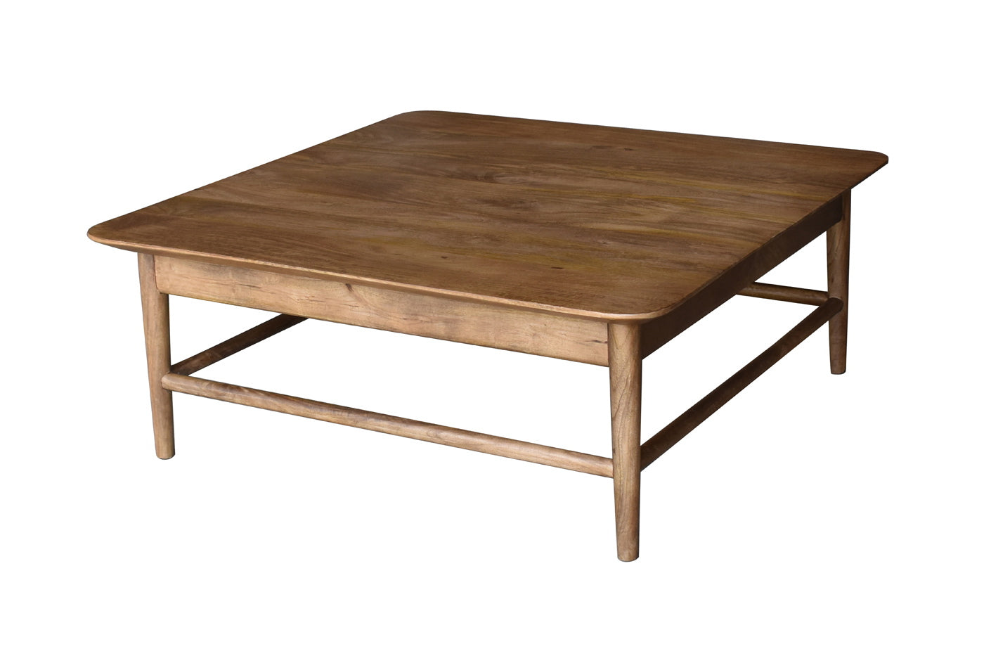 Giga Meubel Salontafel Lana - Naturel Mangohout - 100x100x45cm