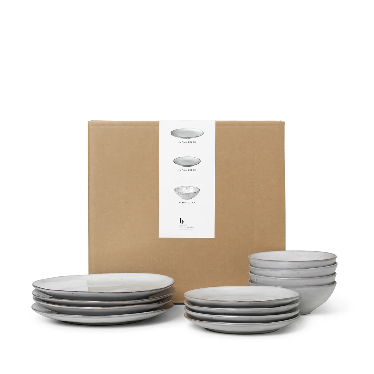 Broste Copenhagen - Nordic Sand Geschirr-Set