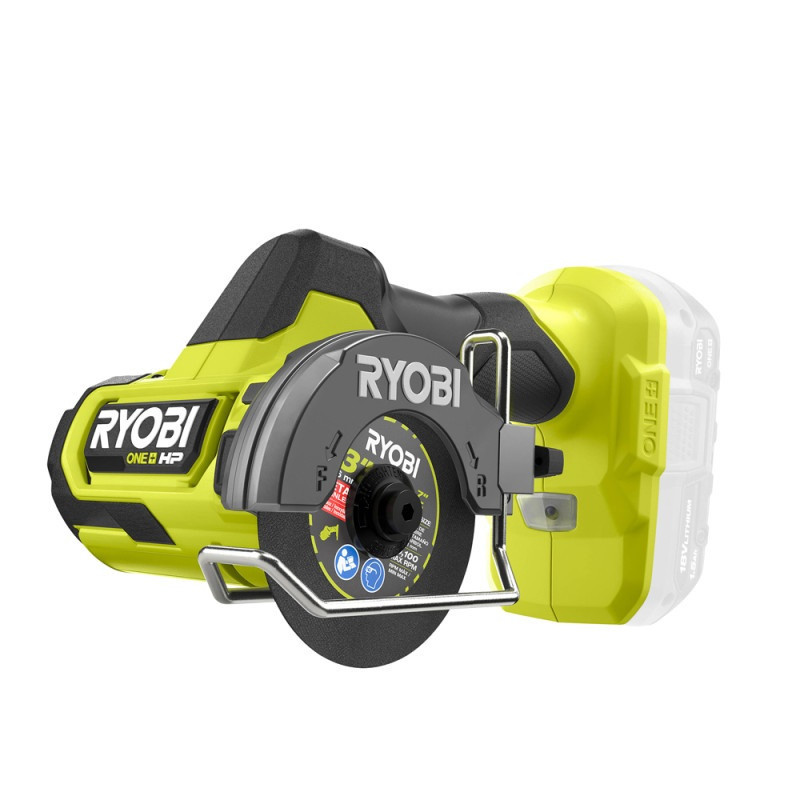 Meuleuse d'angle compacte sur batterie One  HP RCT18-0 18 V RYOBI