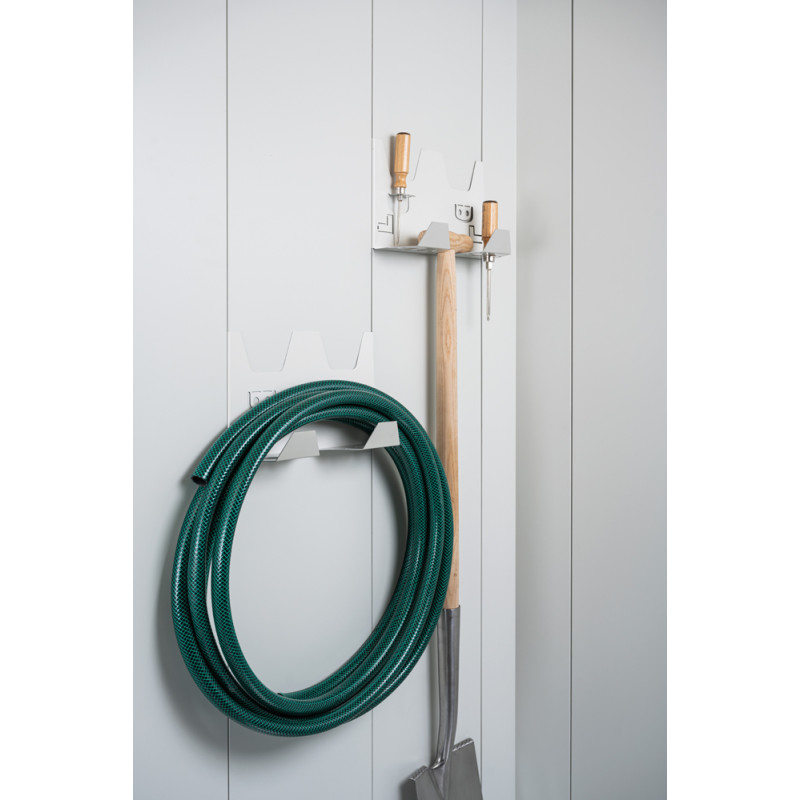 Support pour outils blanc 2 pièces BIOHORT