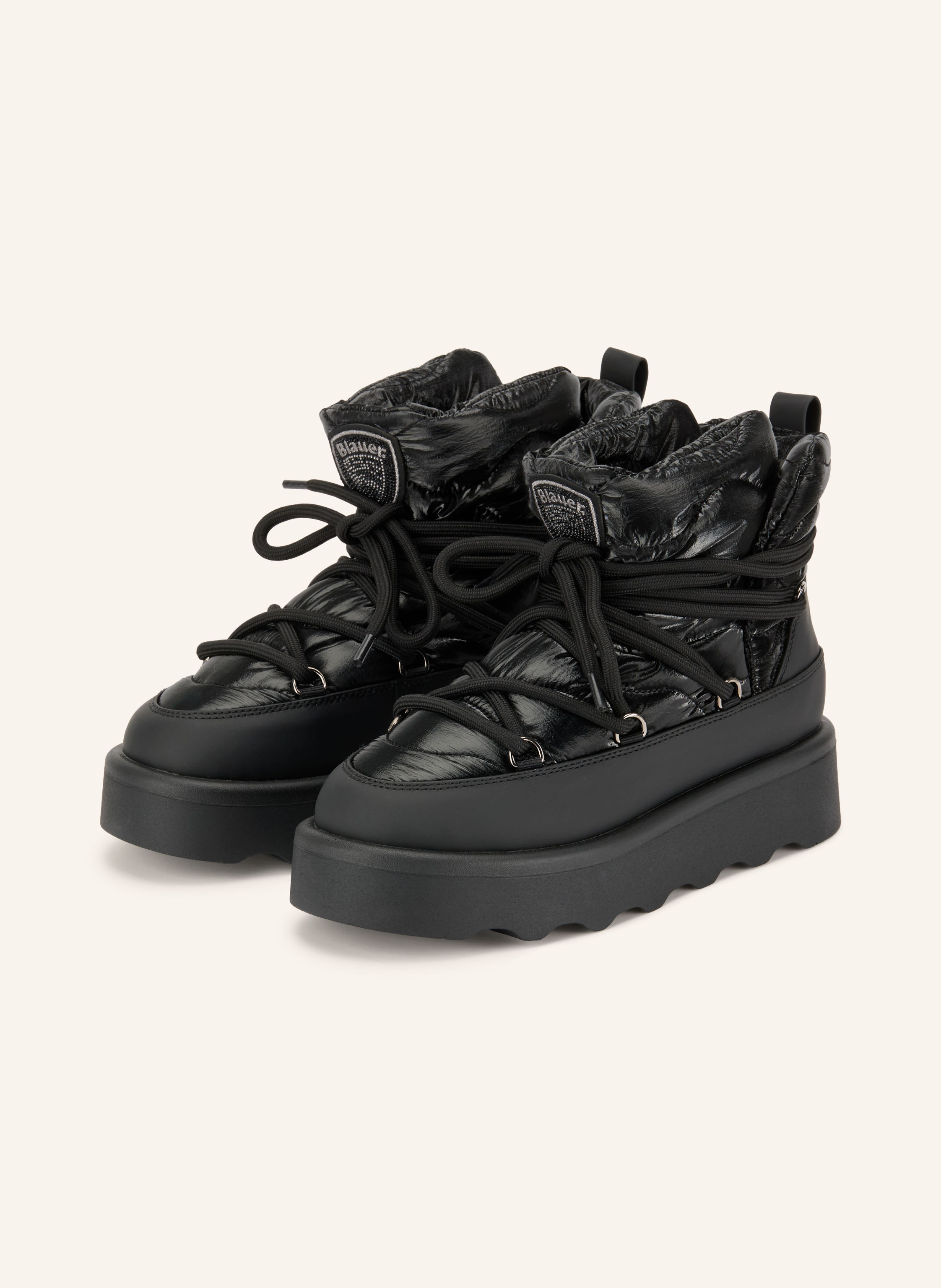 Blauer Schnürboots DOYLE