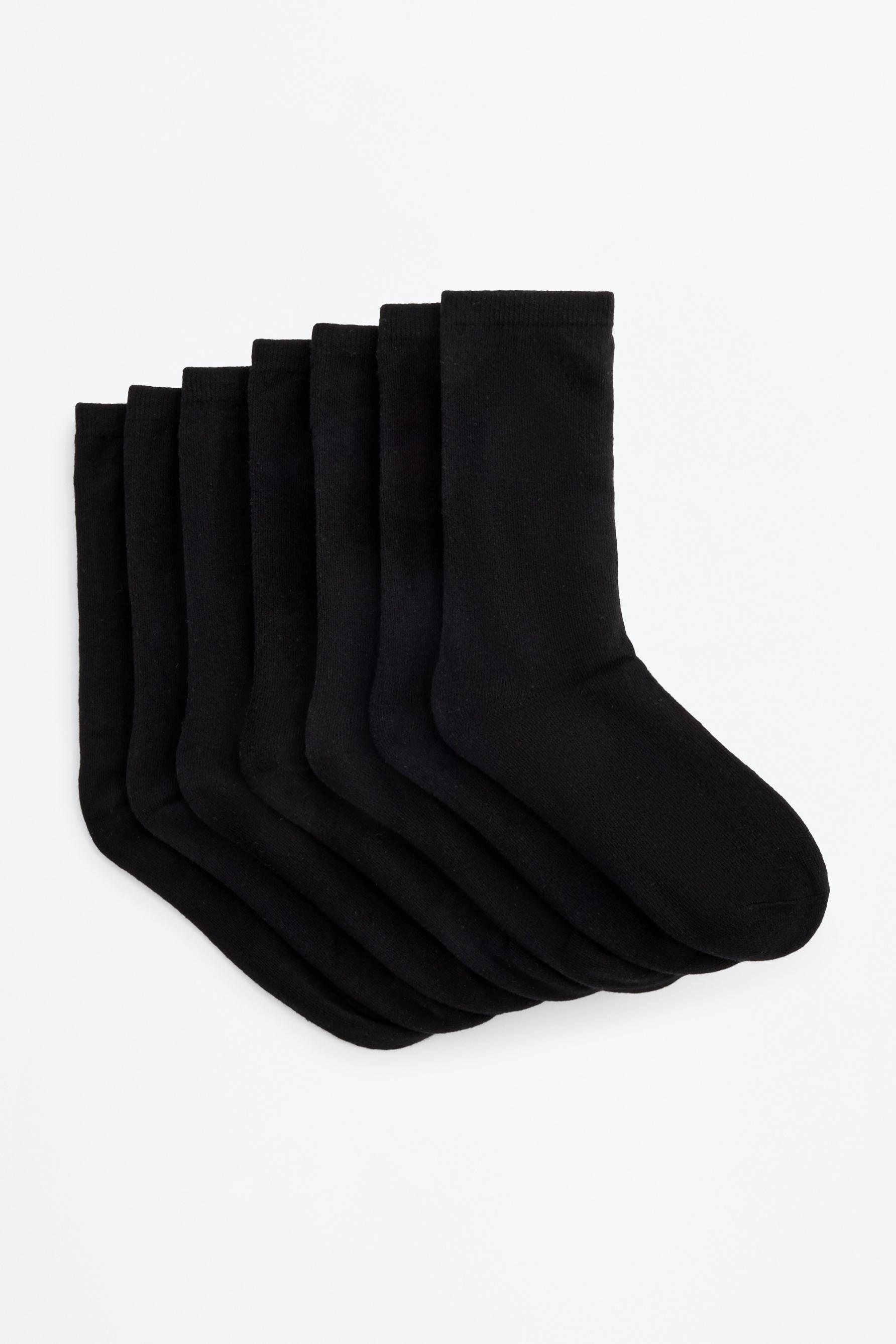 Calcetines largos lisos (Pack 7)