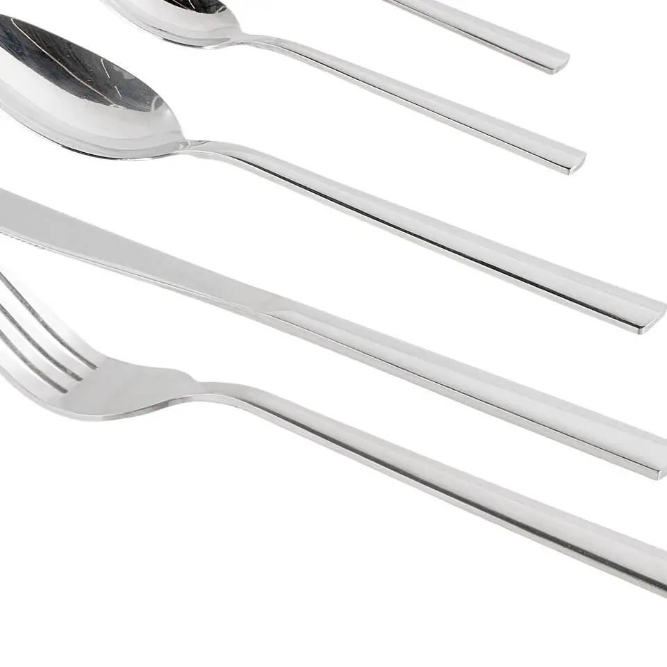 PENNE - Bestekset 60-delig - Zilver - RVS