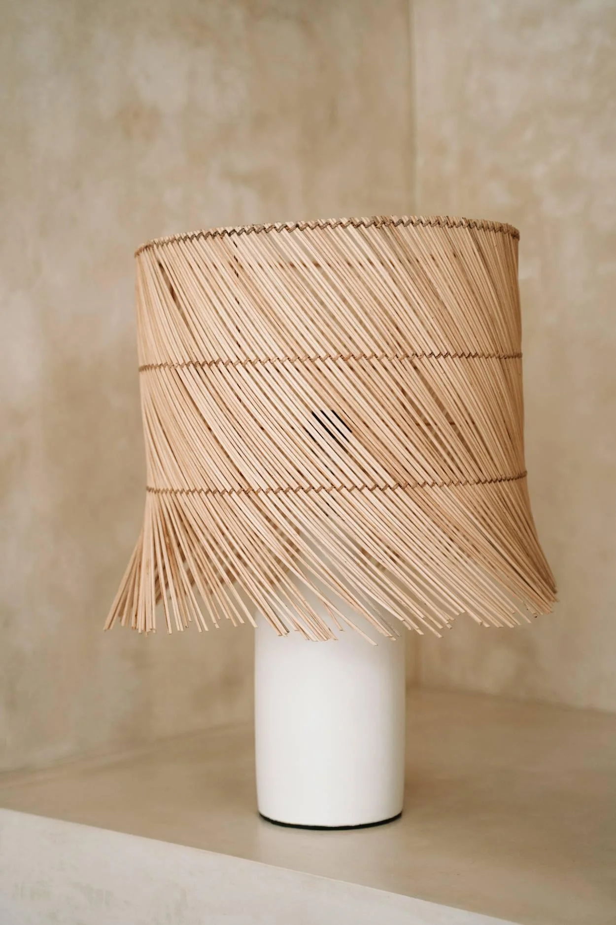 Tafellamp Rattan