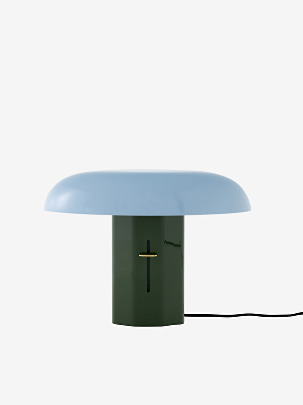 Lampe a poser montera jh42 bleu/vert - &tradition vert