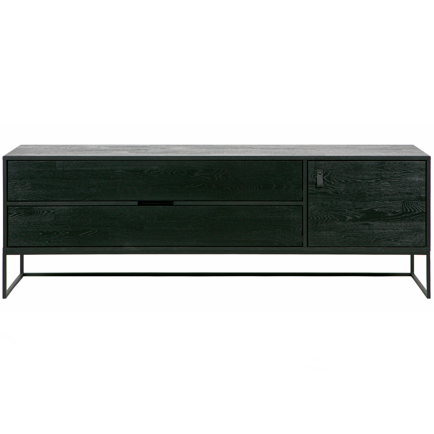 WOOOD tv meubel Silas - Essen - Blacknight - 60x180x44