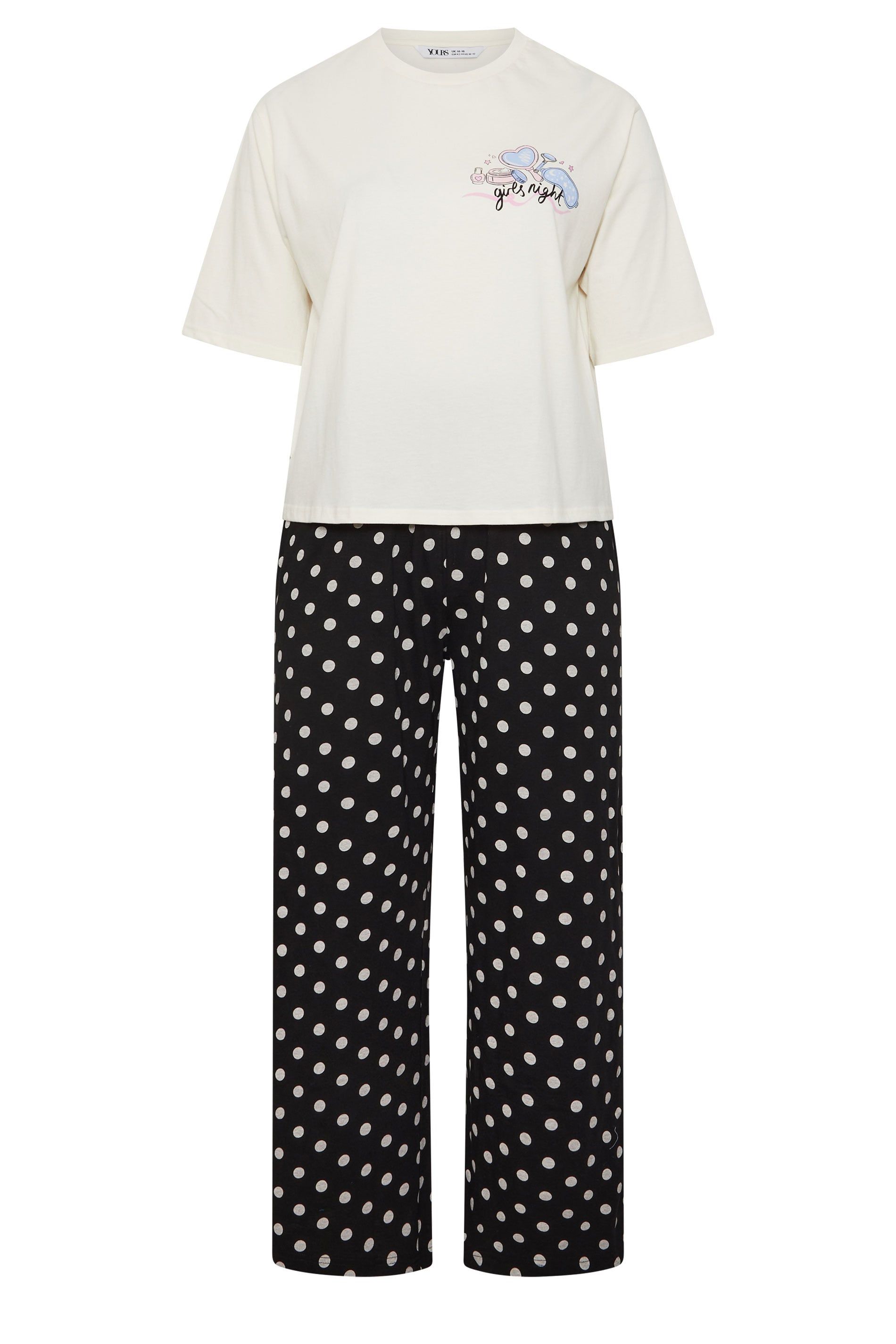Yours Short Sleeve Pyjama Set