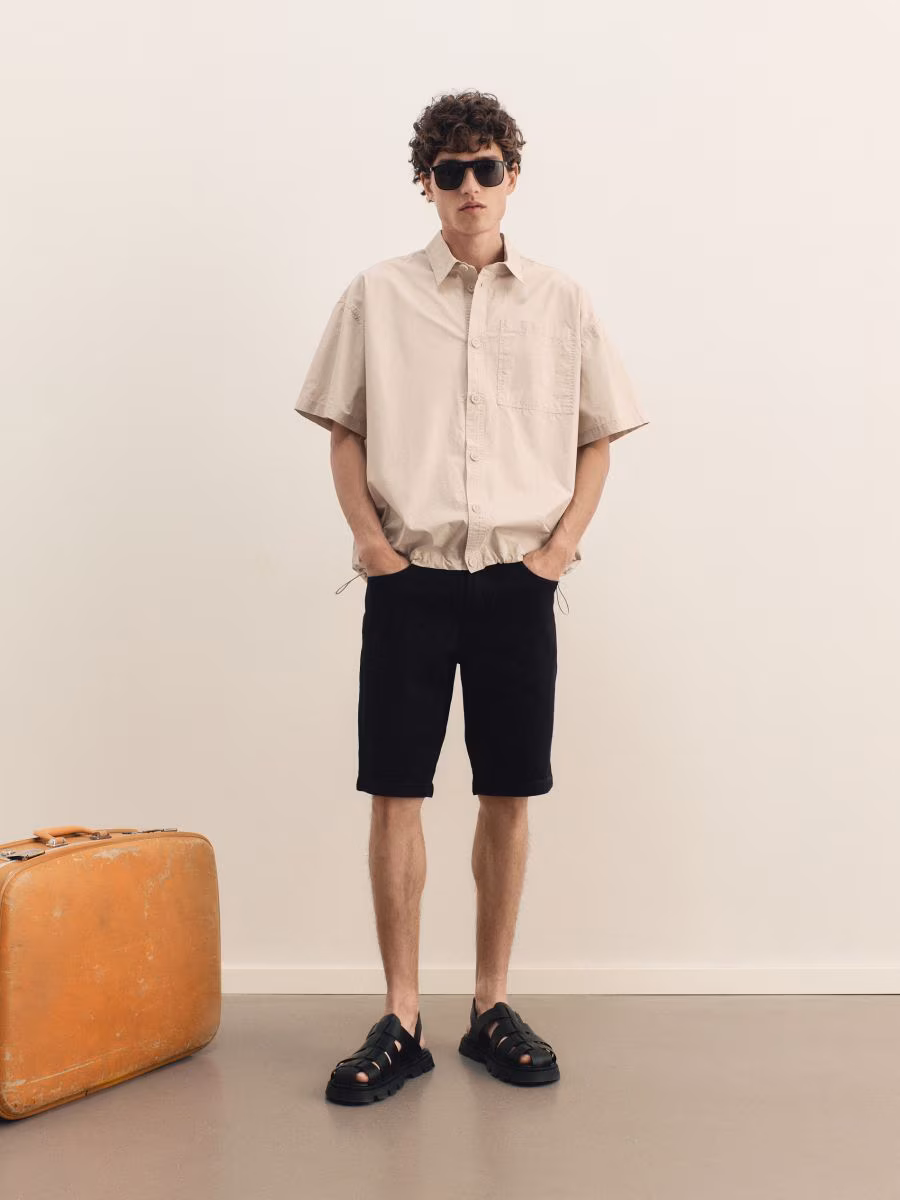 Regular Denim Shorts