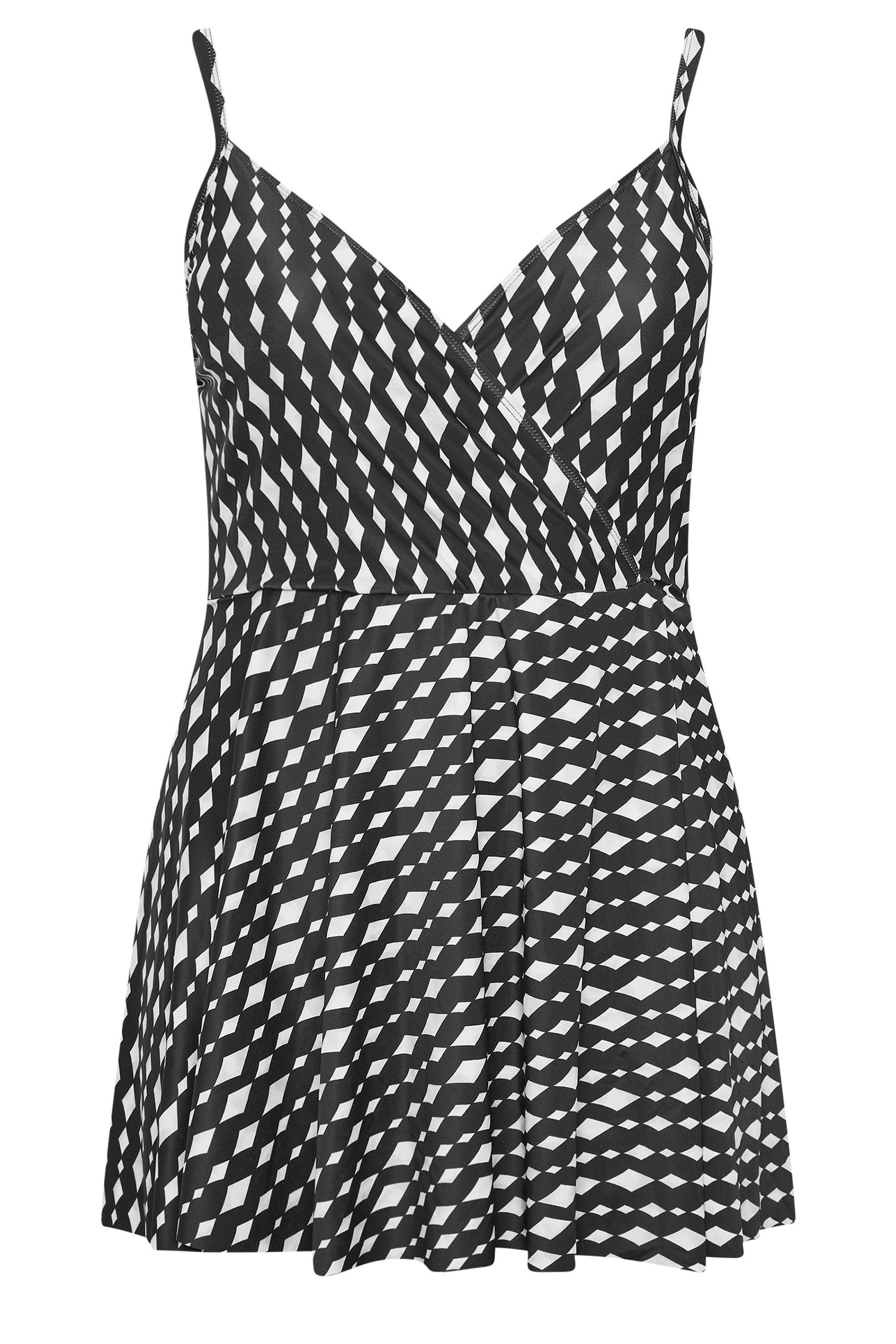 Yours Diamond Wrap Swimdress