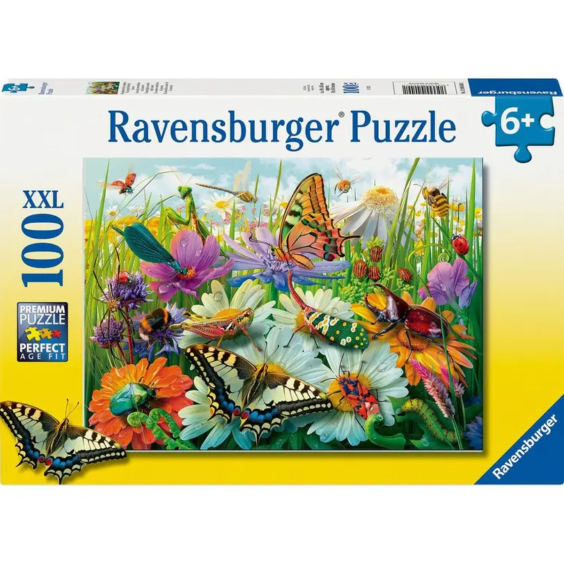 Puzzle 100-teilig Wunderwelt der Insekten