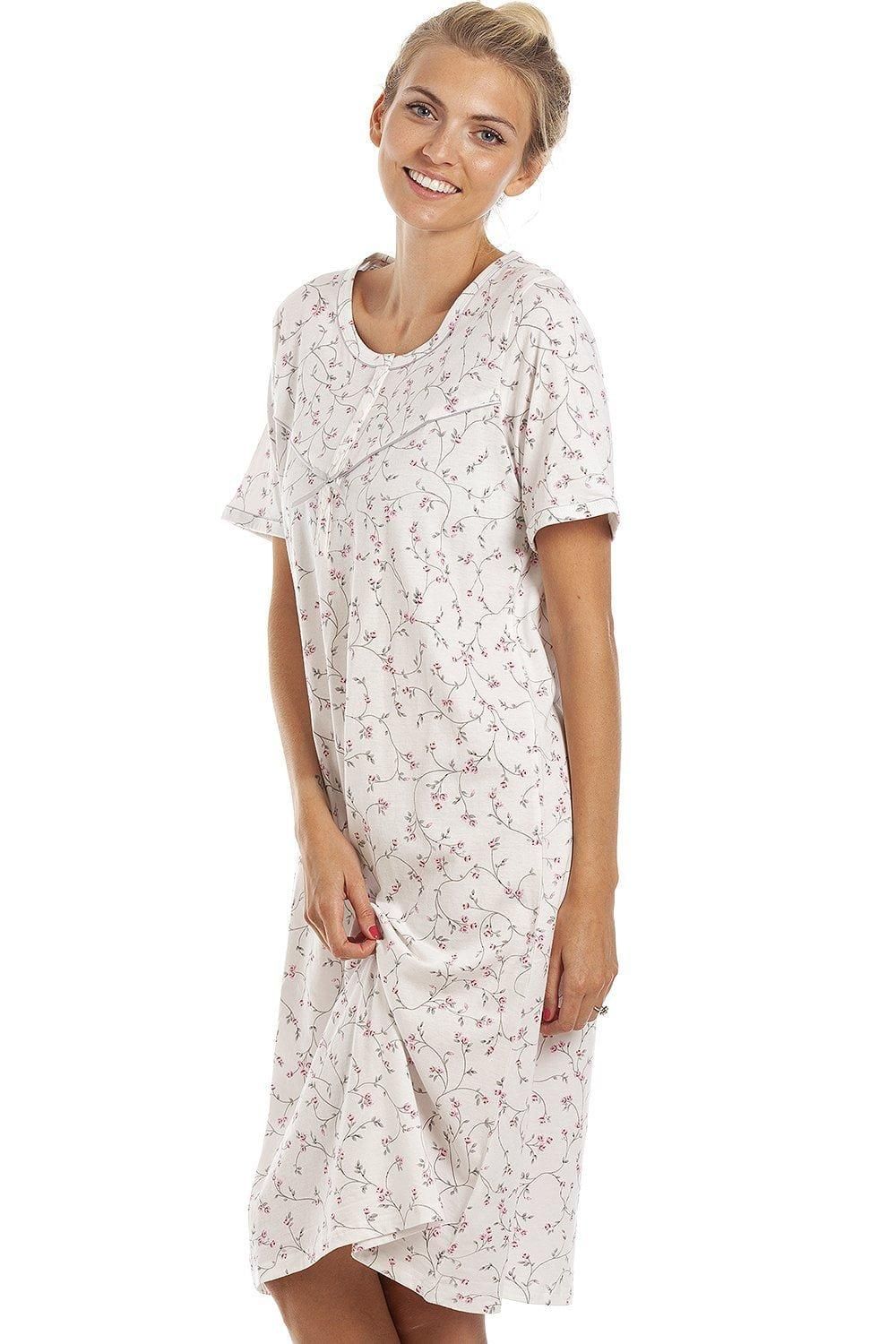 Camille Classic Floral Print Nightdress