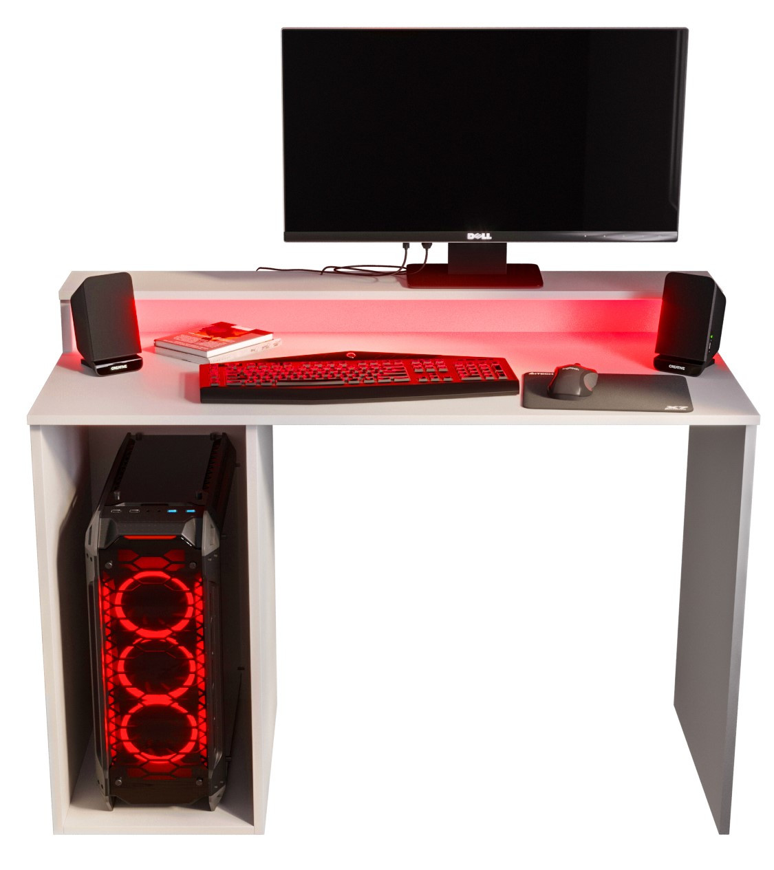 Biurko GAMER 2 - biały szer. 107 cm