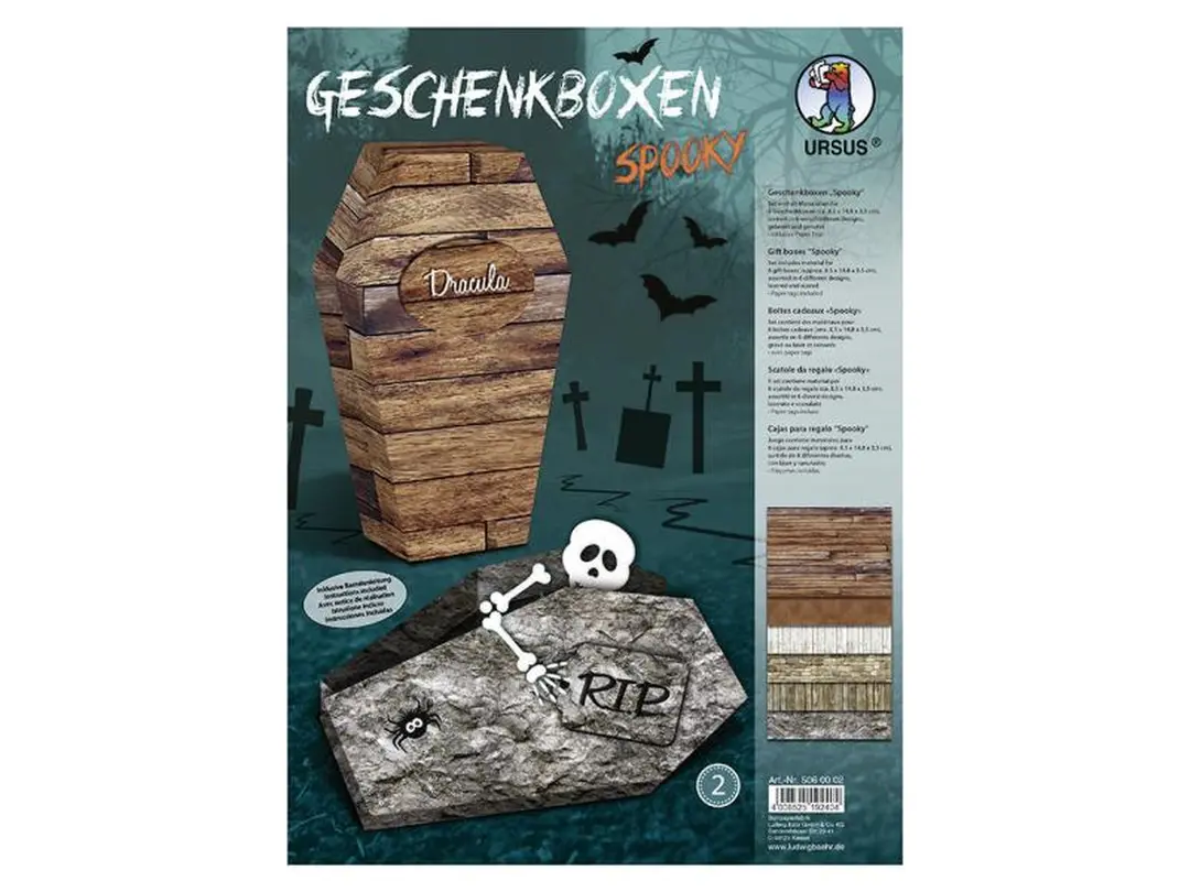 Geschenkbox 6er-Set Ursus