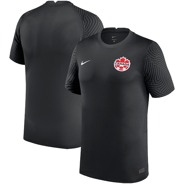 Canada Soccer Nike Youth Third Replica Jersey - Black