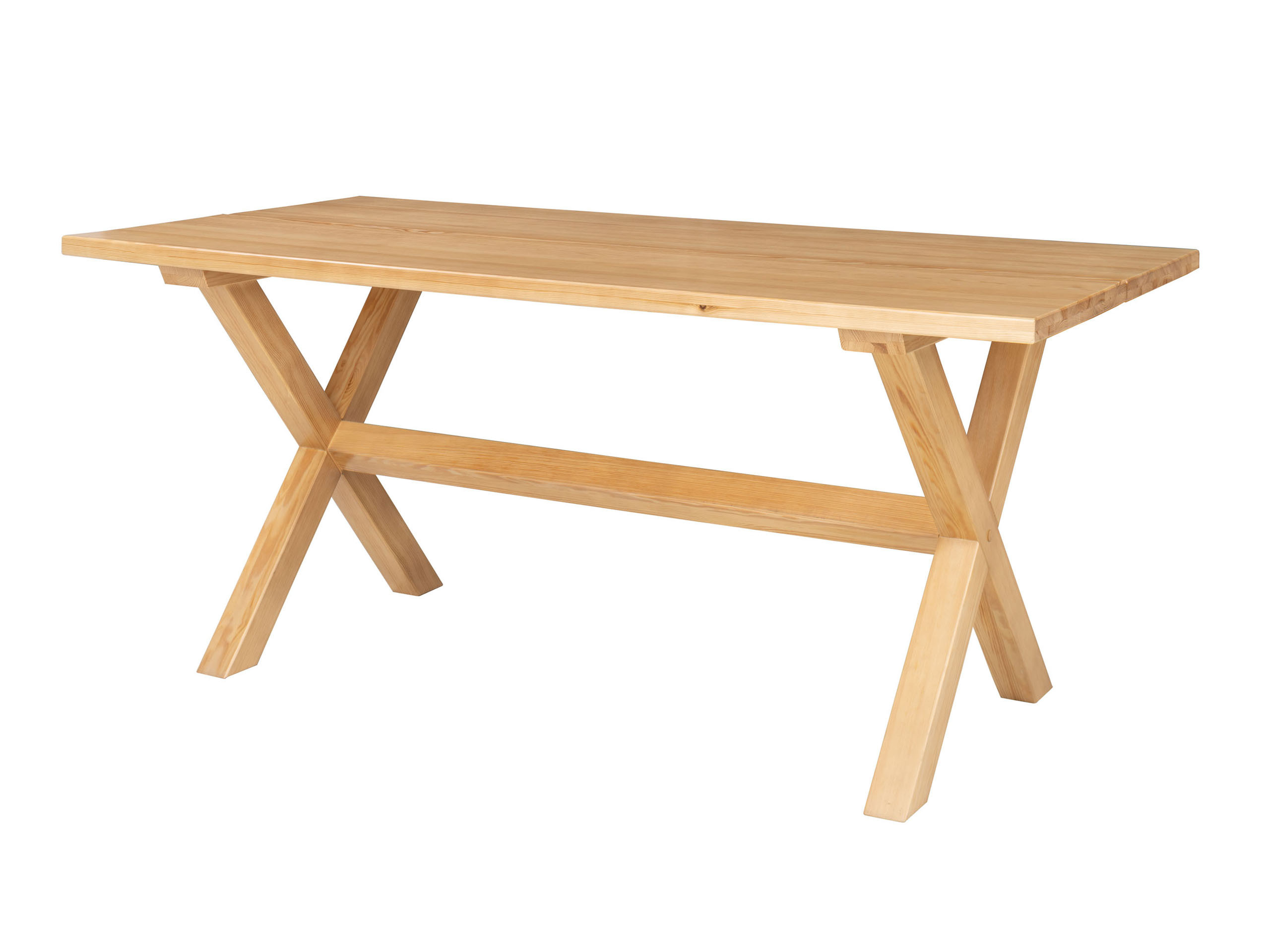 Stół 160x90 z drewna litego RETRO II, kolor dębowa