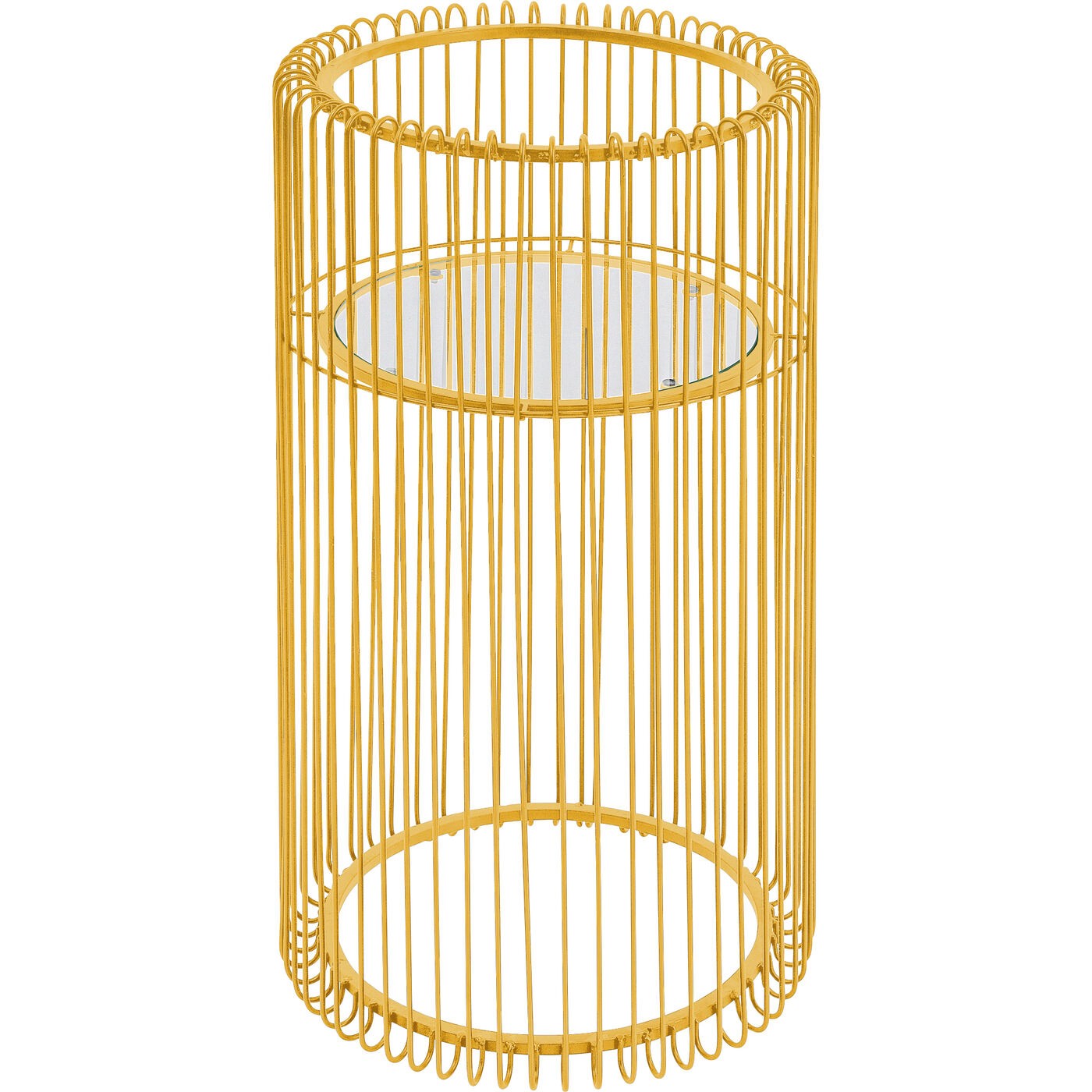 Kare Design Bijzettafel Wire messing 70cm
