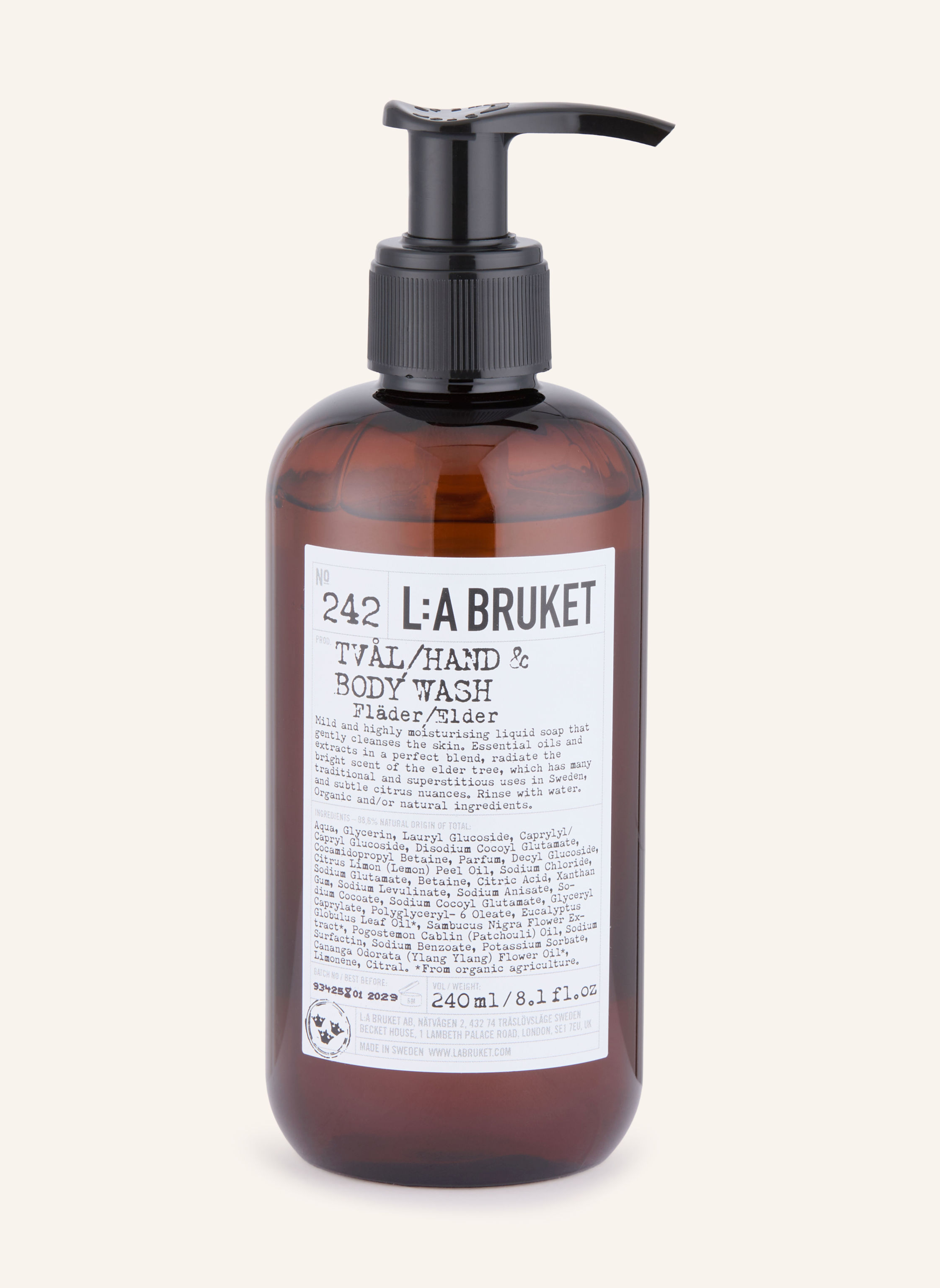 L:A BRUKET Seife 242 ELDER
