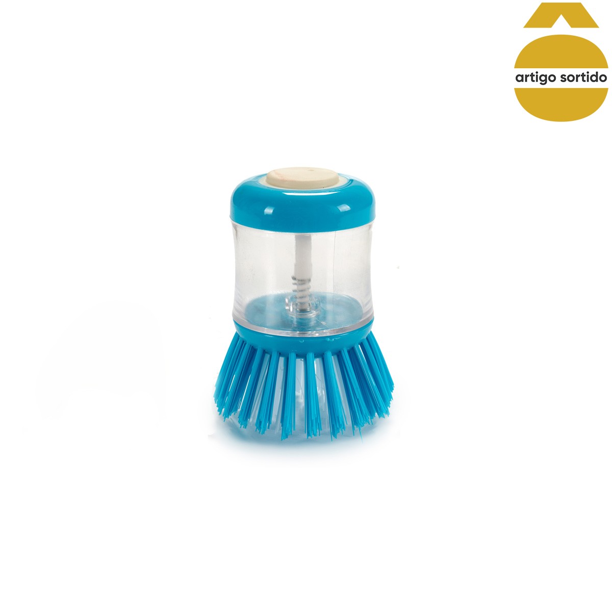 Escova lava loiça com reservatório