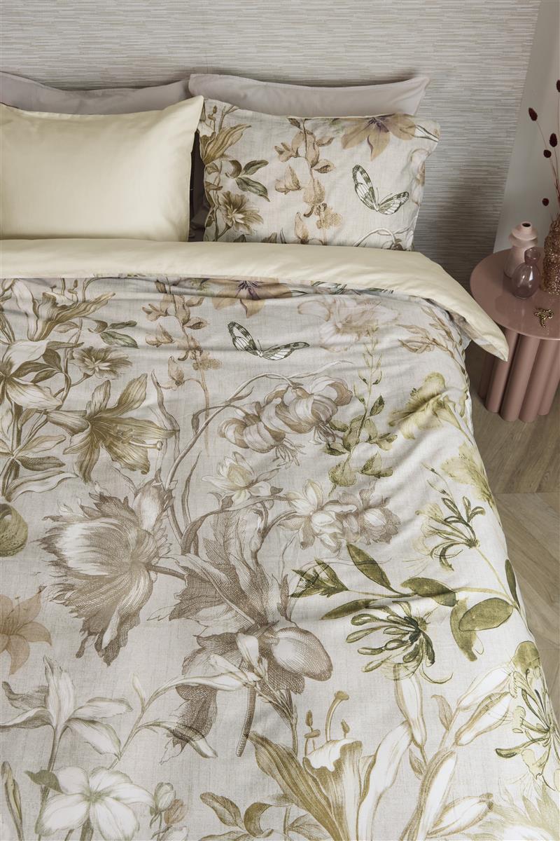 Beddinghouse Bronte dekbedovertrek - 240x200 220 - Naturel