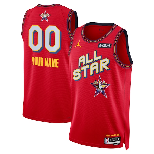 Jordan Brand Unisex 2025 NBA All-Star Game Swingman Pick-A-Player Jersey - Red