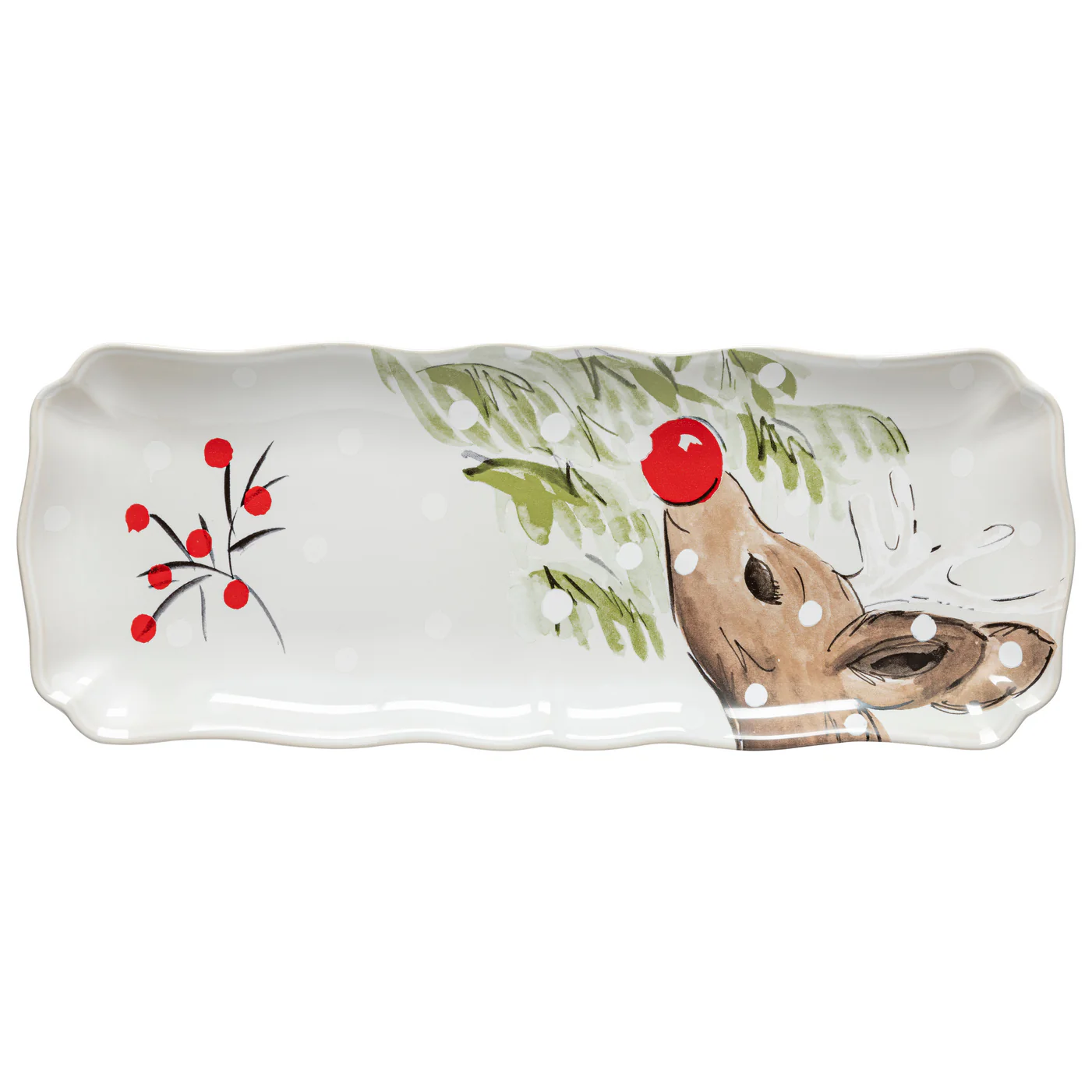 Rectangular Tray Deer Friends, Casafina by COSTA NOVA