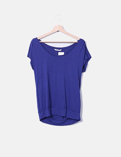Camaïeu Basic marine blue t-shirt