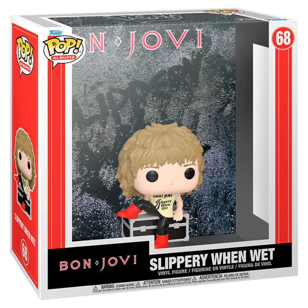 Funko Albums Bon Jovi Slippery When Wet figure refurbished