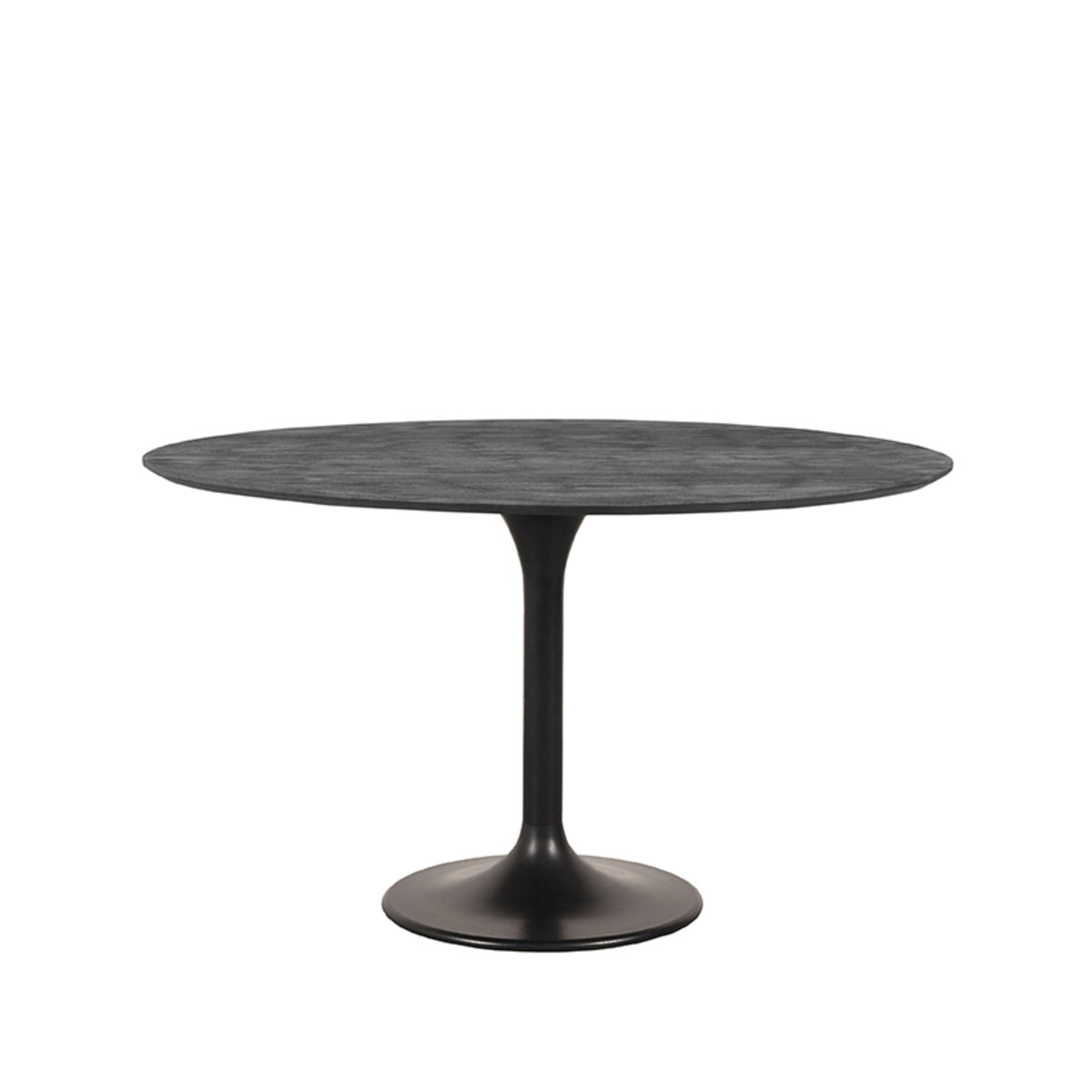 LABEL51 Eettafel Otto - Zwart Mangohout - 130x130x75cm